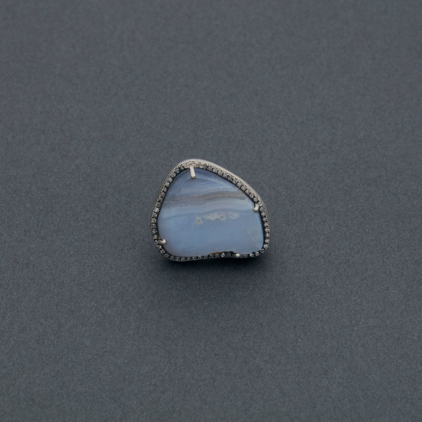 1053 Blue Lace Agate | One of a Kind Canan Ring