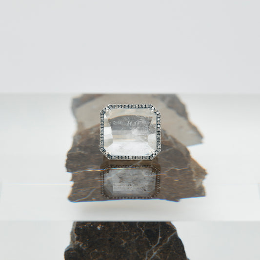 1163 Rock Crystal | One of a Kind Canan Ring