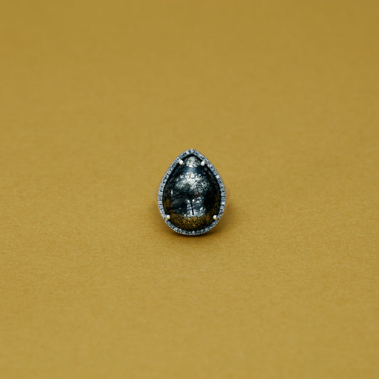 1201 Magnetite | One of a Kind Canan Ring