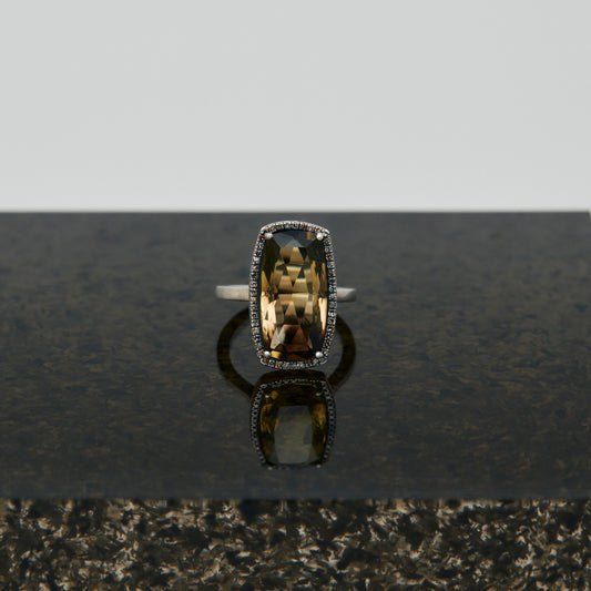 1249 Bi-color Lemon Quartz | One of a Kind Reni Ring