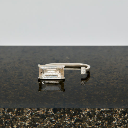 1303 Rutilated Quartz | Mare Ring