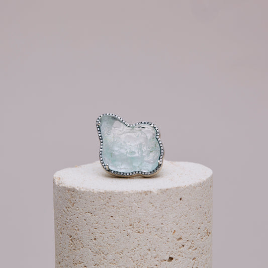 1359 Aquamarine | One of a Kind Canan Ring