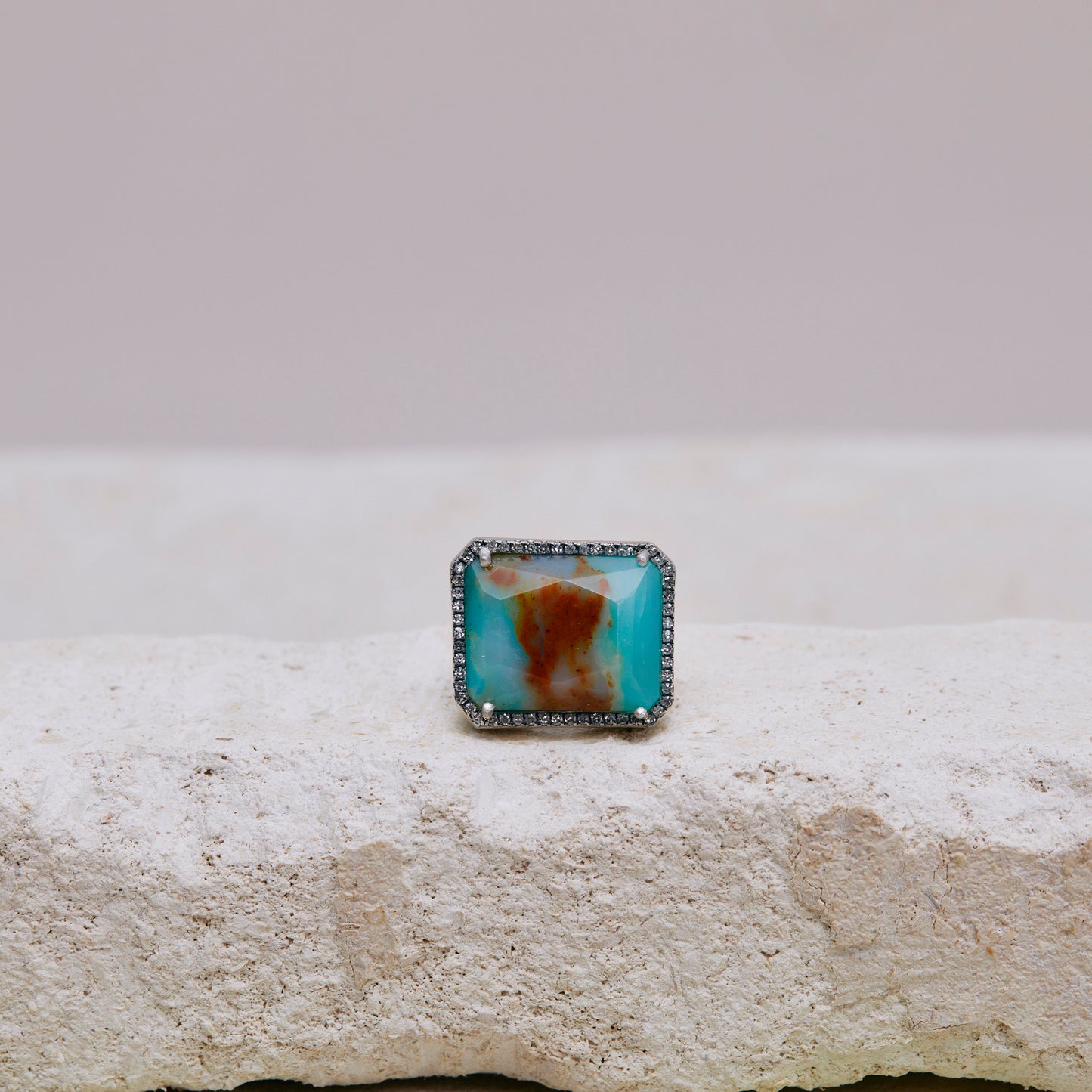 1368 Blue Opal | One of a Kind Canan Ring