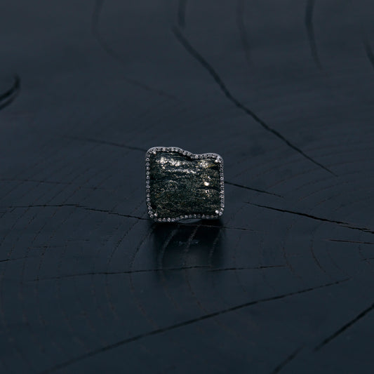 1370 Pyrite | One of a Kind Canan Ring