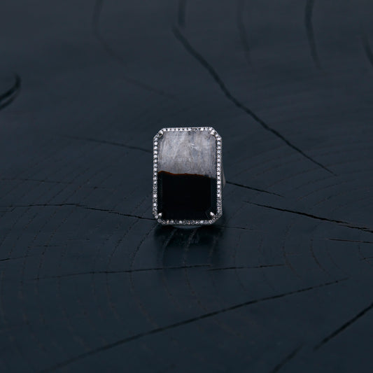 1384 Onyx | One of a Kind Canan Ring