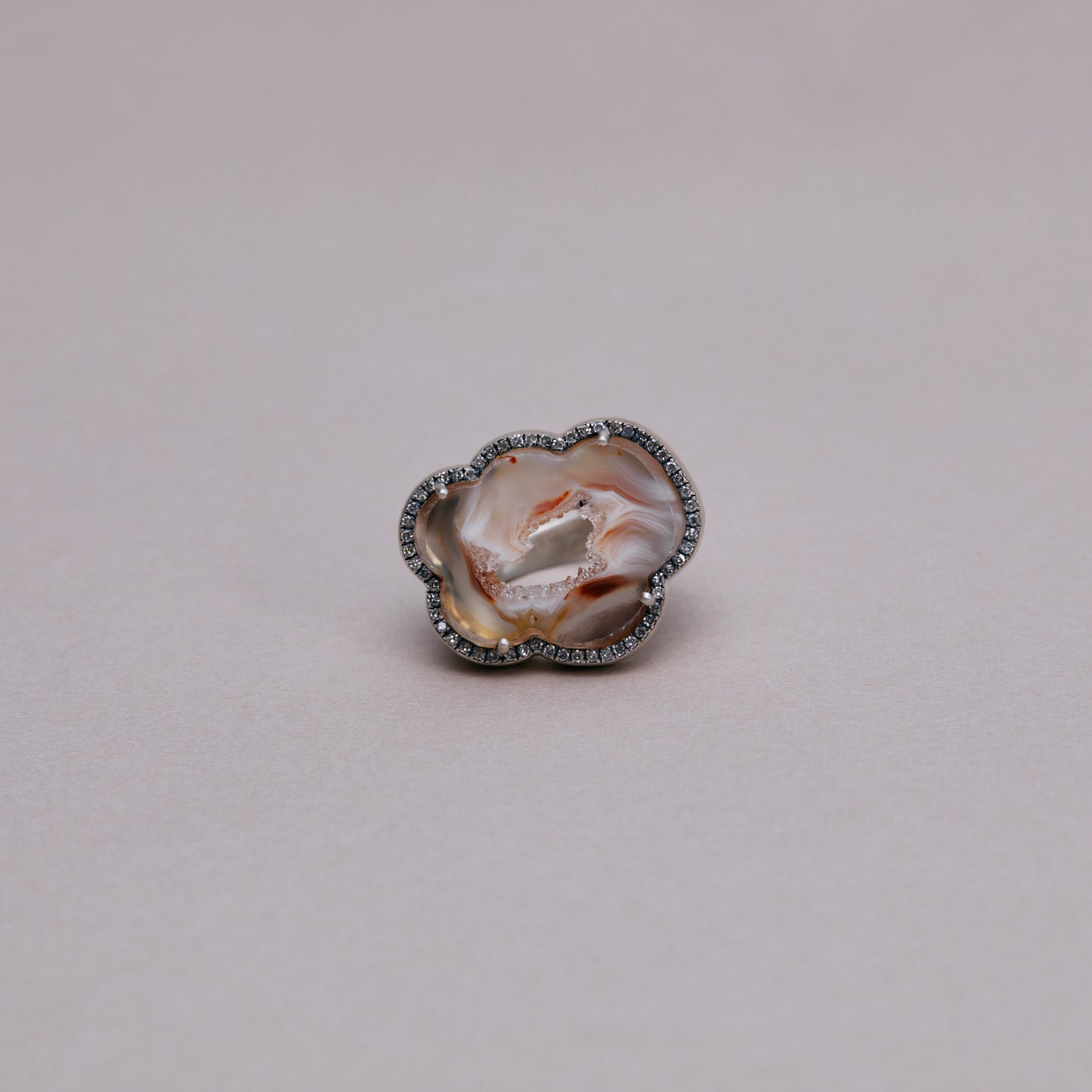 1388 Crystallized Agate | One of a Kind Canan Ring