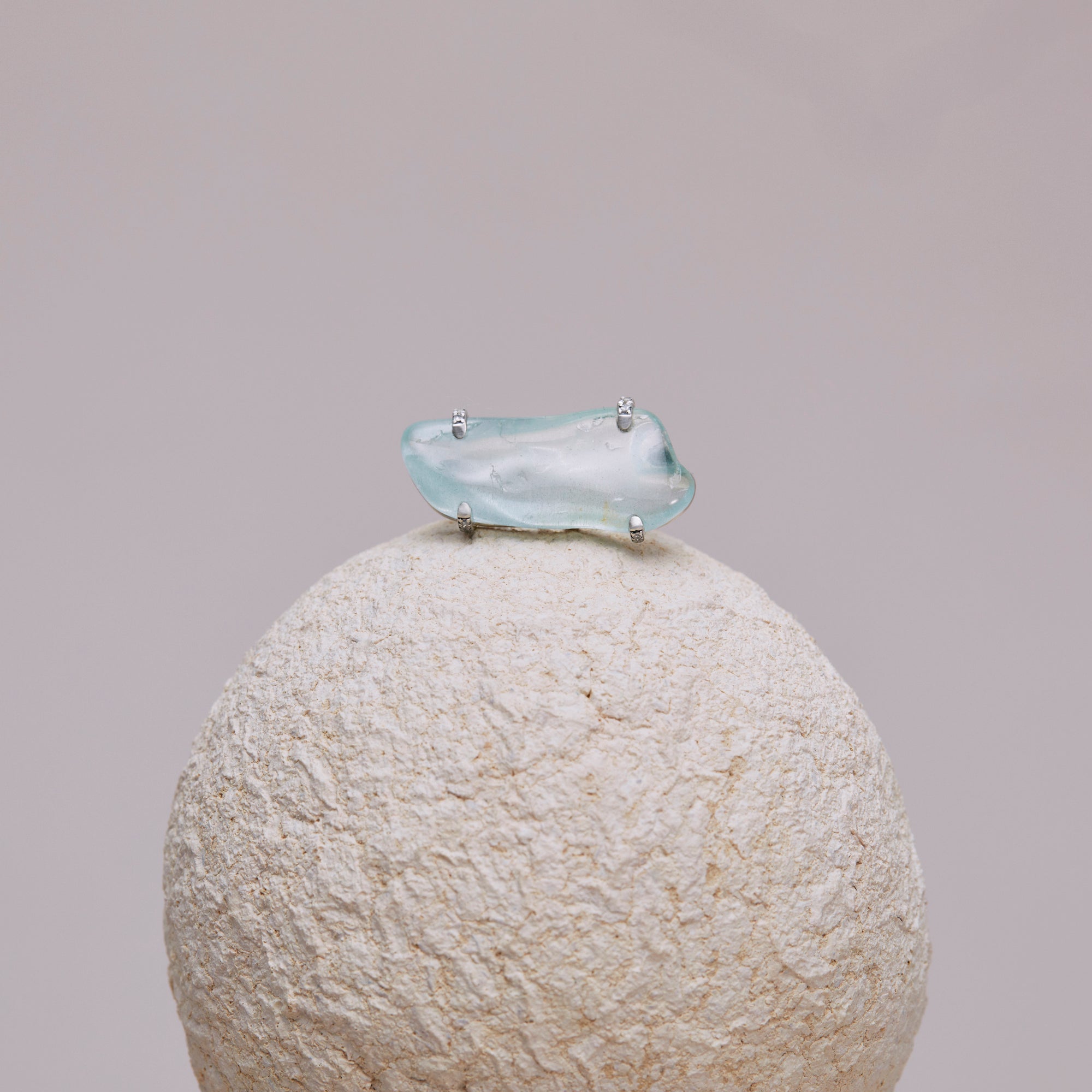 1491 Aquamarine | One of a Kind Cea Ring – Adlin Hue
