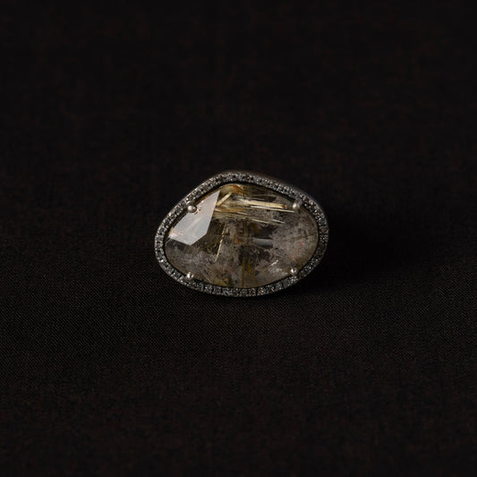 1933 Garden Rutilated Quartz | One of a Kind Canan Ring