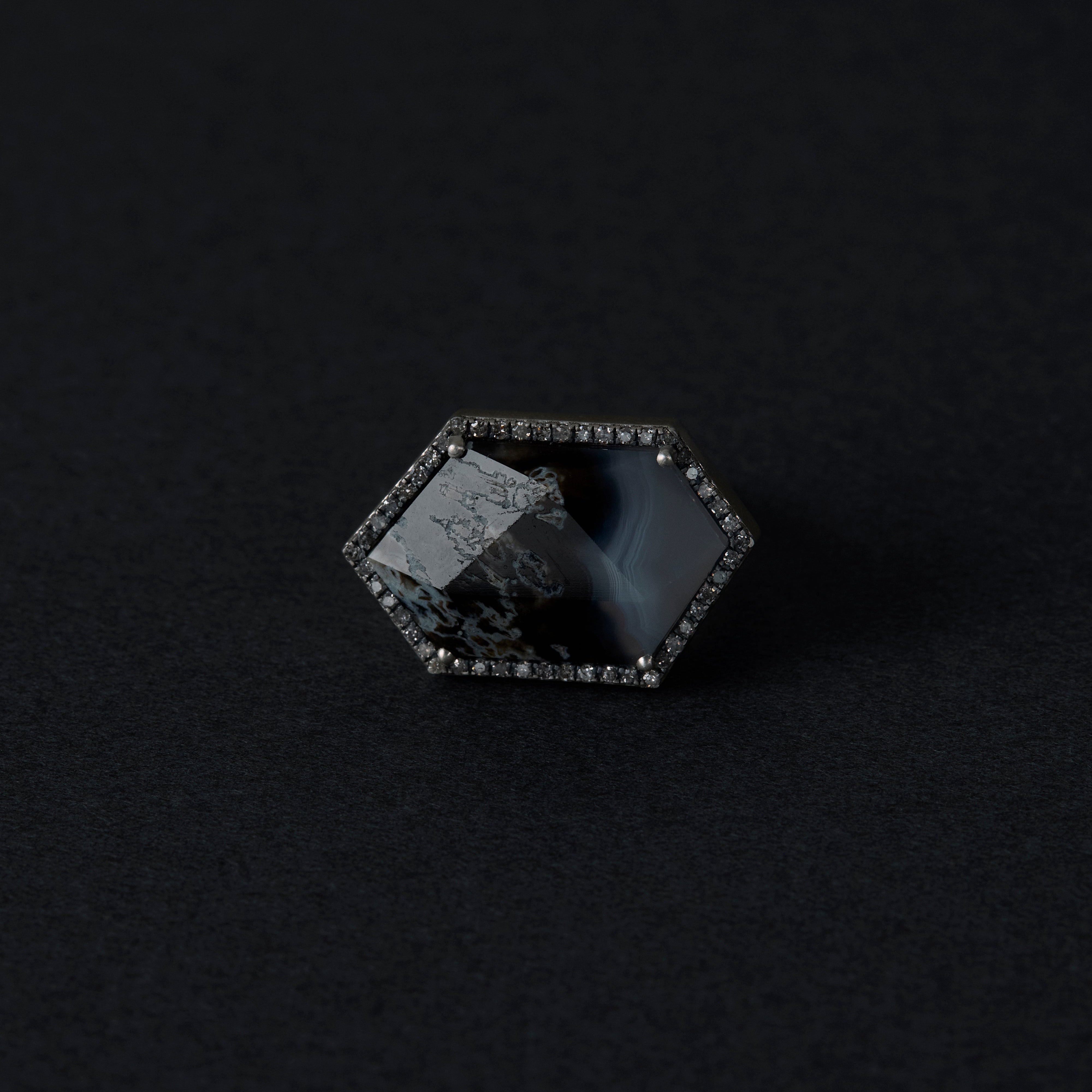 1957 Agate | One of a Kind Canan Ring – Adlin Hue