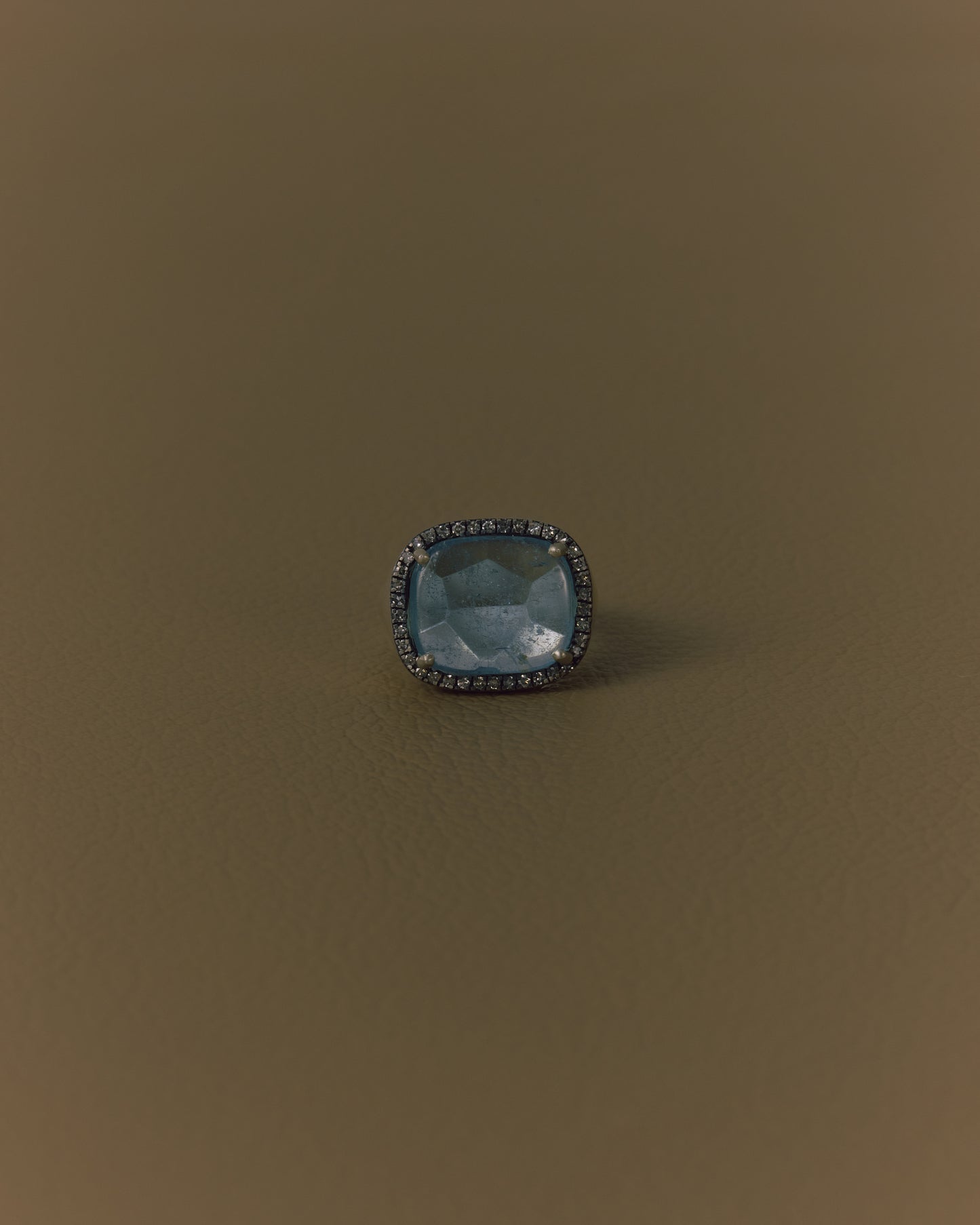 3098 Aquamarine | Canan Pinky Ring