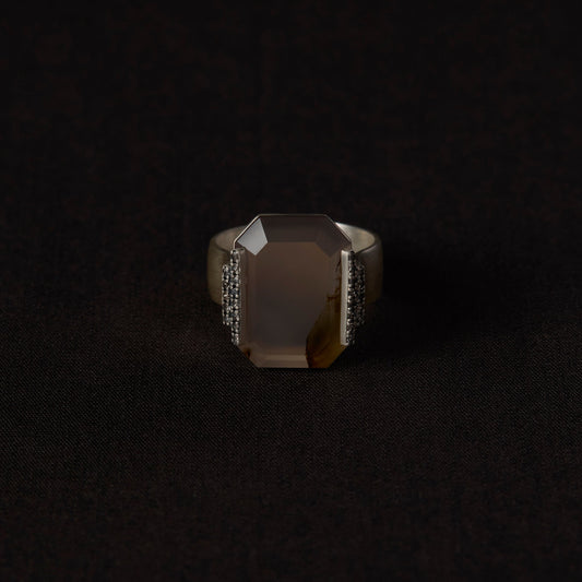 2018 Dendrite Agate | One of a Kind Adlin Ring