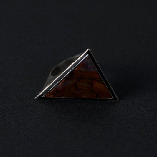 2039 Pietersite |  One of a Kind Mibu Black Ring