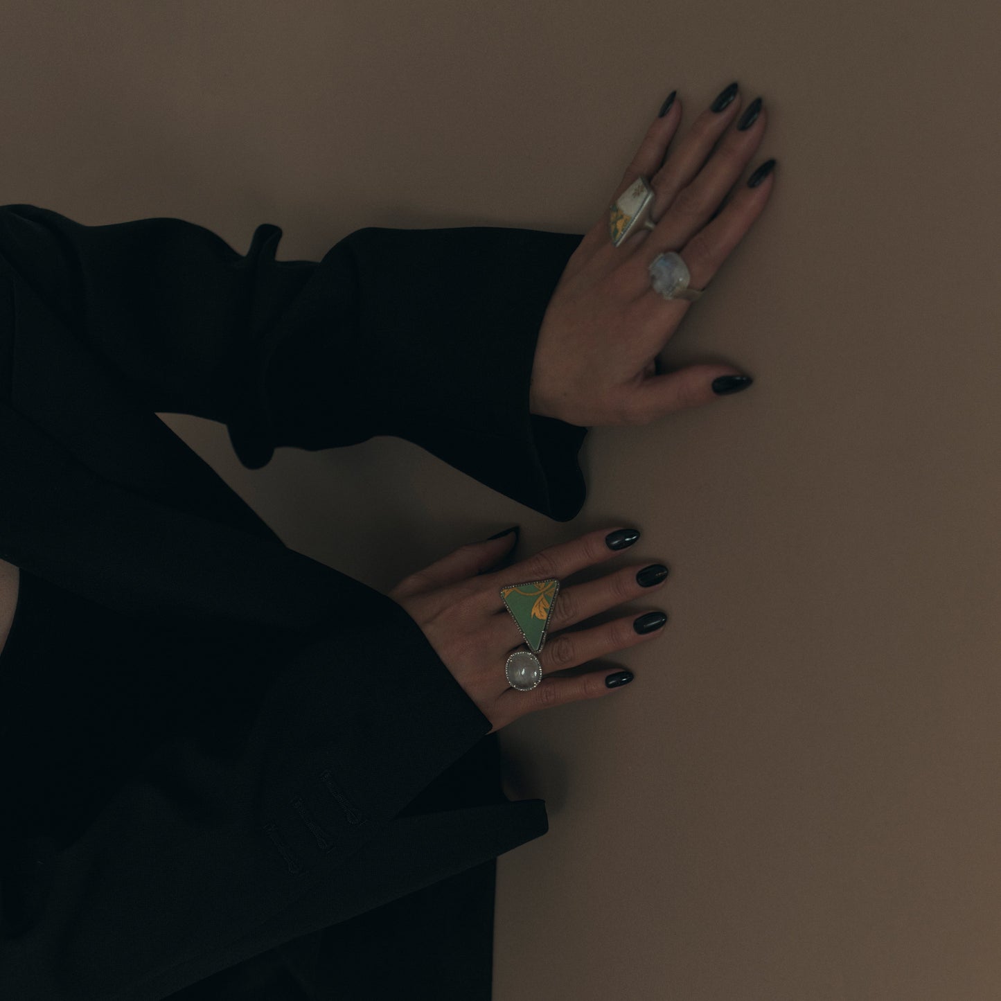 2197 Kutani porcelain 錦山窯 | One of a kind Reni Ring