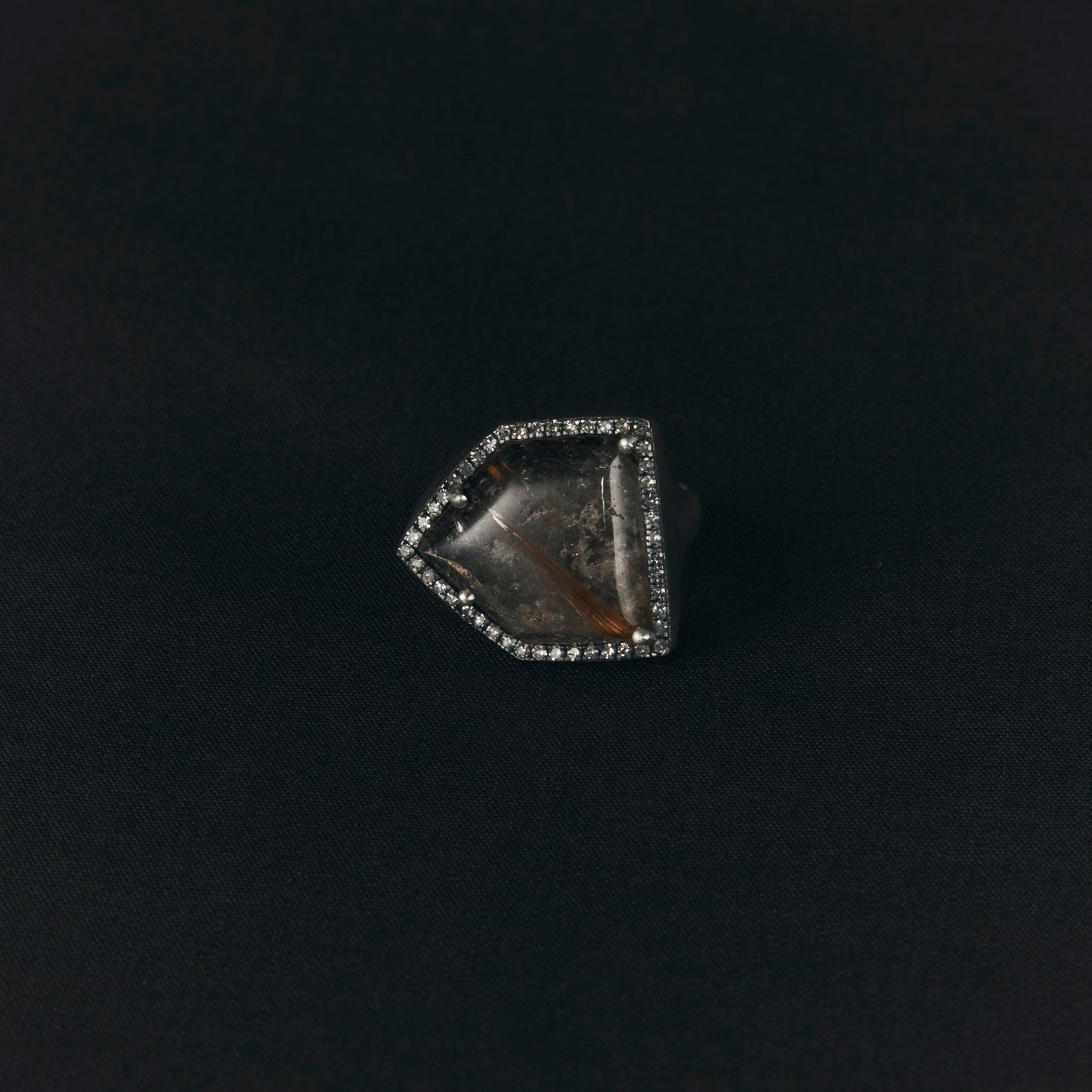 2073 Rutilated Quartz | One of a Kind Canan Ring