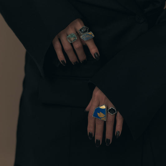 2094 Aquamarine | One of a Kind Canan Ring