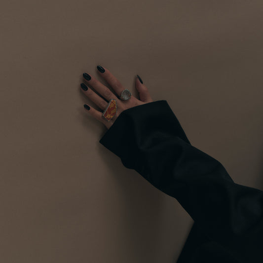 2104 Limonite in Aquamarine | One of a Kind Canan Ring