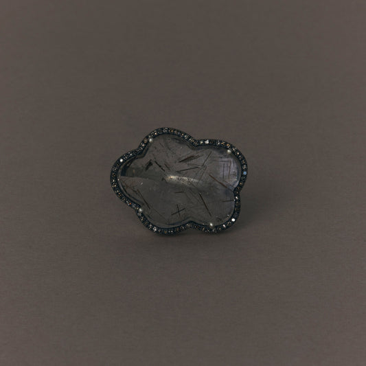 2154 Rutilated Quartz | One of a Kind Reni Ring