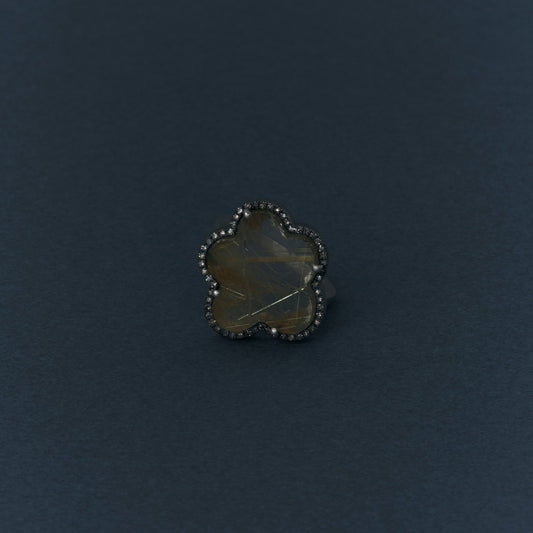 2157 Rutilated Quartz | One of a Kind Reni Ring