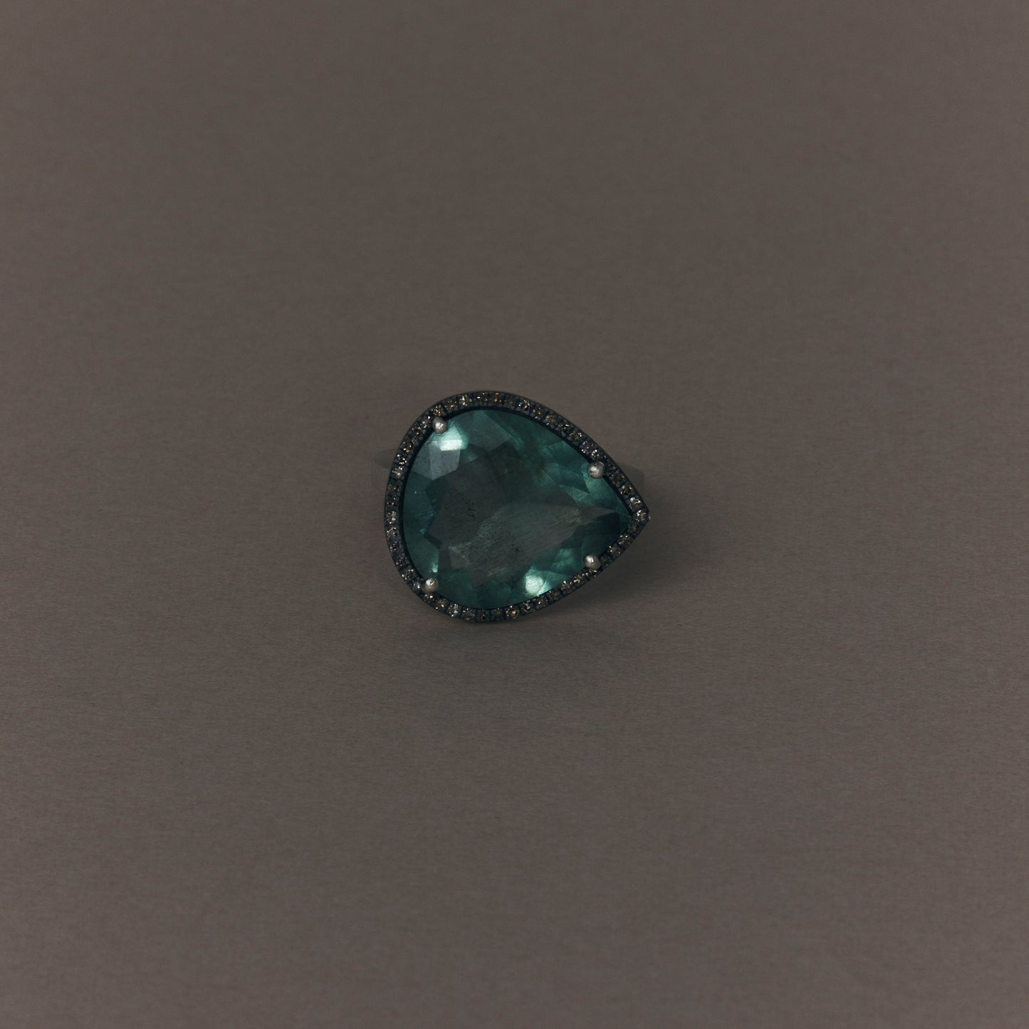 2166 Moss Aquamarine | One of a Kind Reni Ring