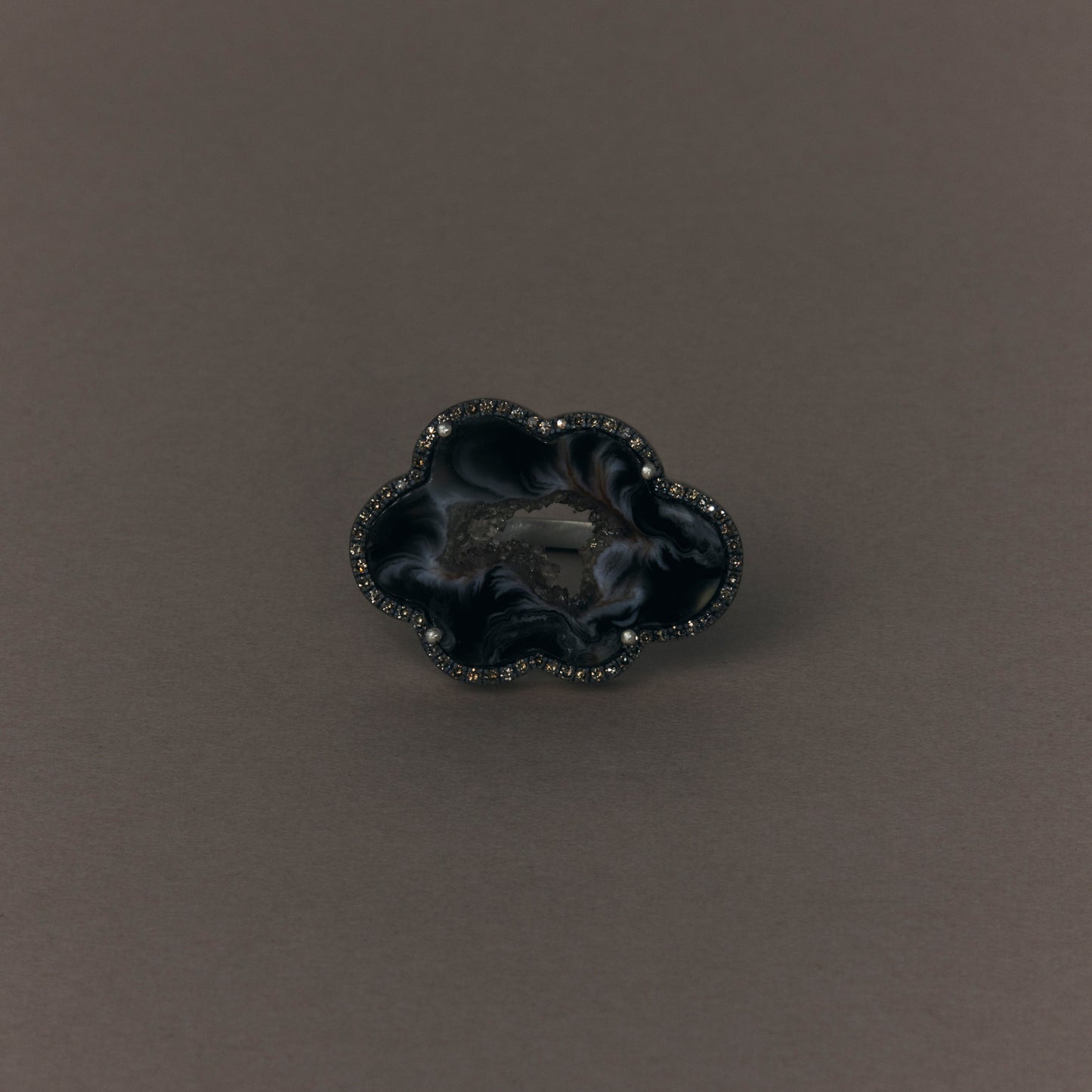 2172 Crystallized Agate | One of a Kind Reni Ring