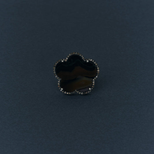 2174 Picture Agate | One of a Kind Reni Ring