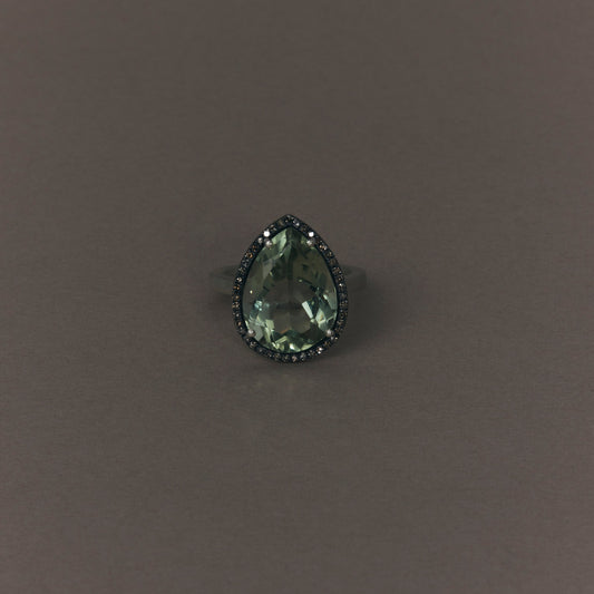 2187 Green Amethyst | Reni Ring