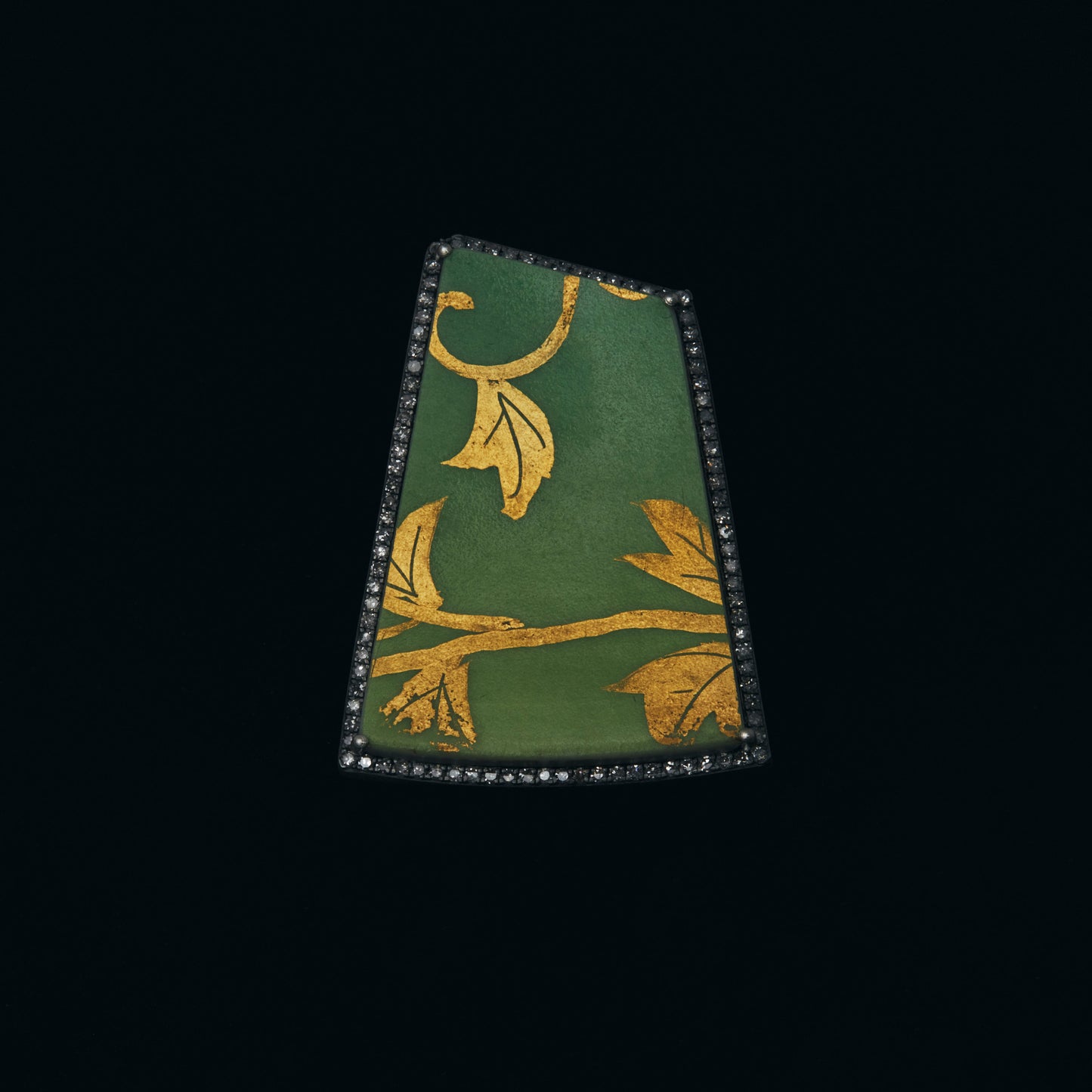 2194 Kutani porcelain 錦山窯 | One of a kind Canan Ring