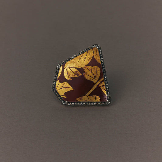 2213 Kutani porcelain 錦山窯 | One of a kind Reni Ring