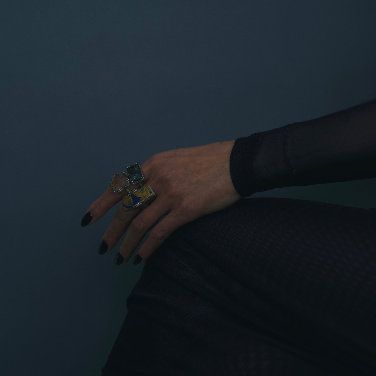 2158 Rutilated Quartz | One of a Kind Reni Ring