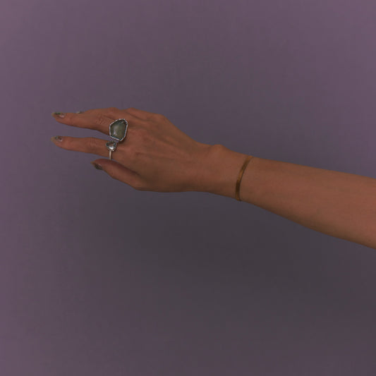 2252 Aquamarine | Reni Ring