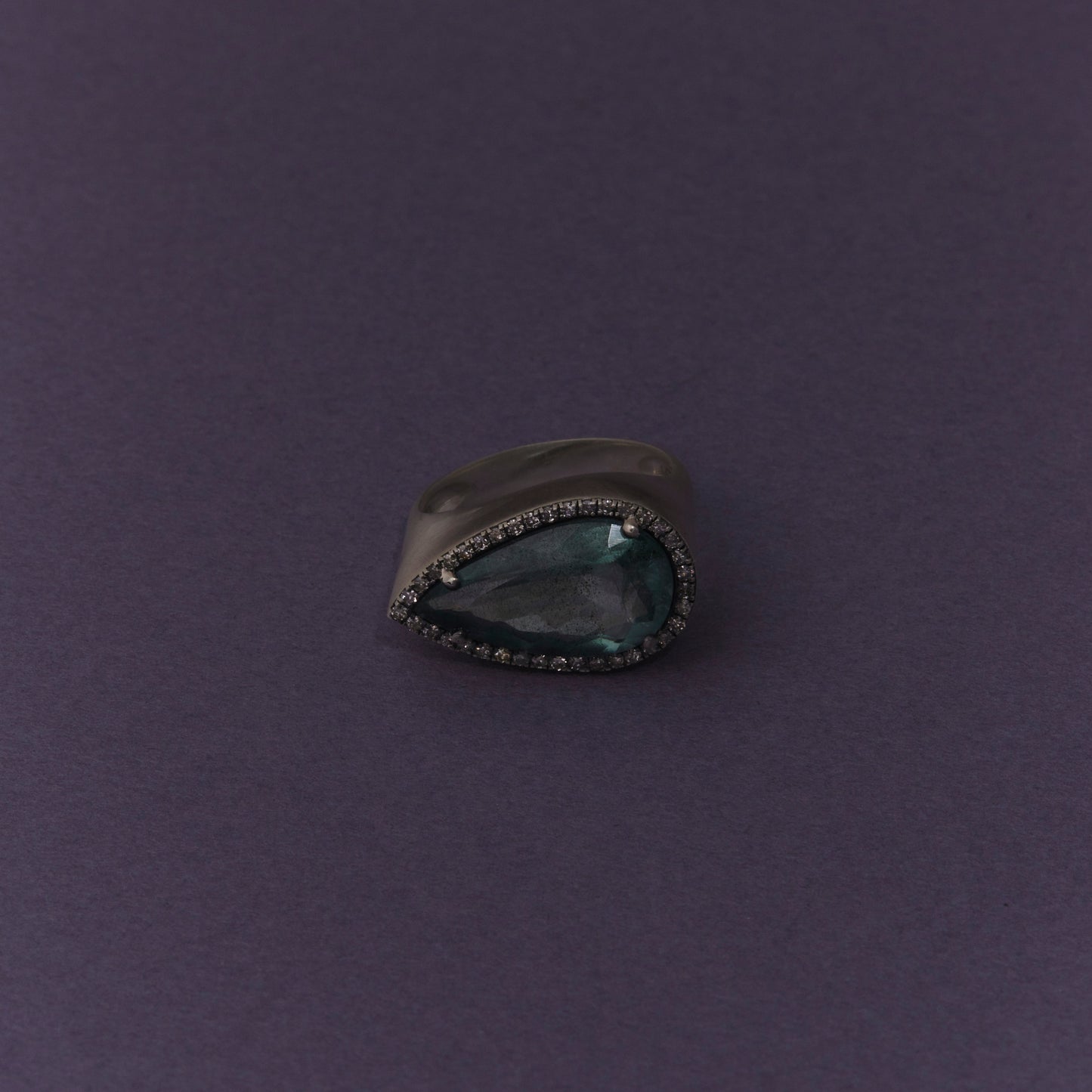 2244 Moss Aquamarine | One of a Kind Canan Ring