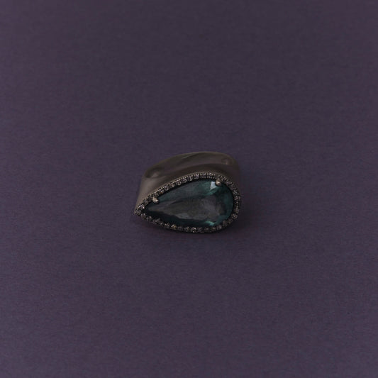 2244 Moss Aquamarine | One of a Kind Canan Ring