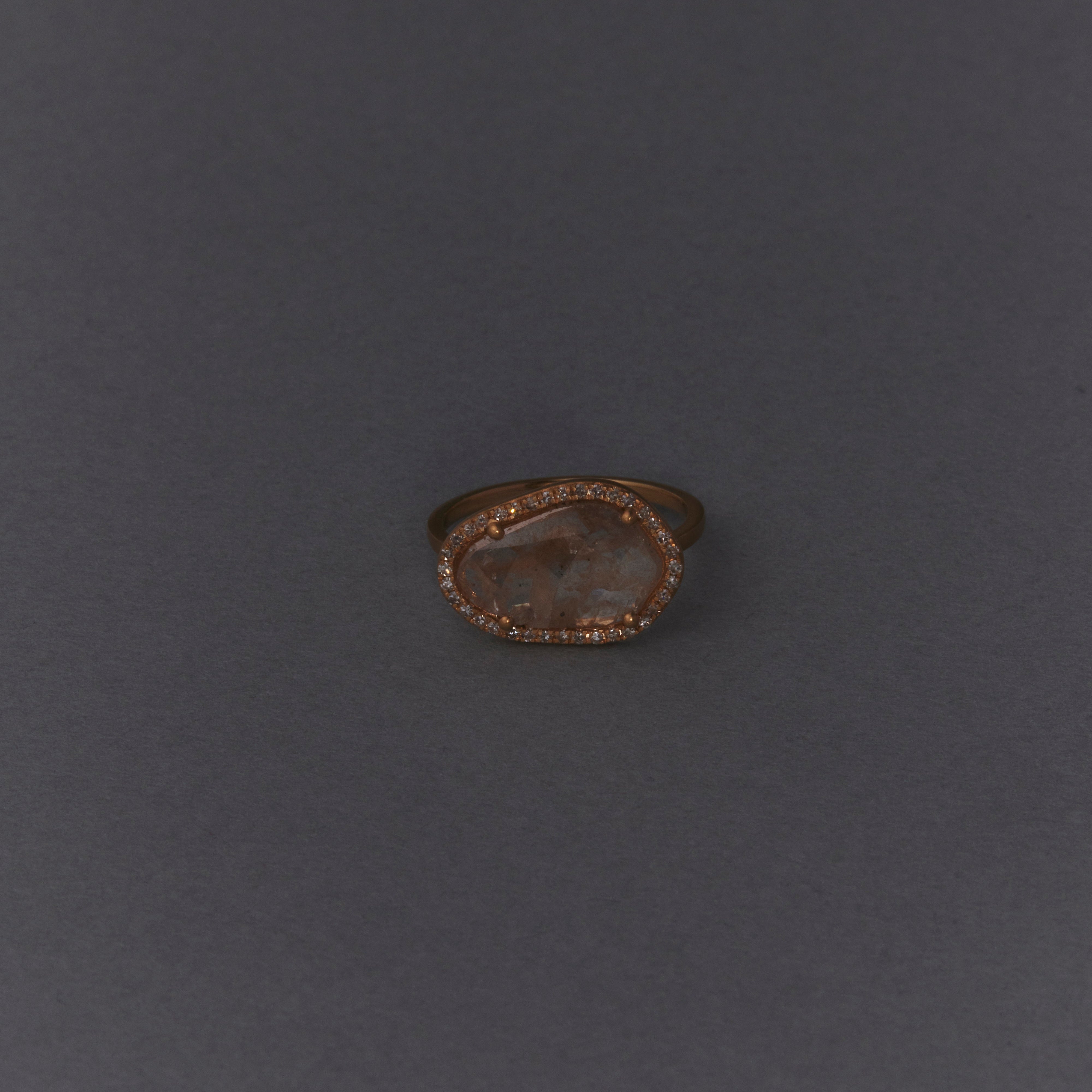 2260 Slice Diamond | K18YG One of a Elia Ring – Adlin Hue