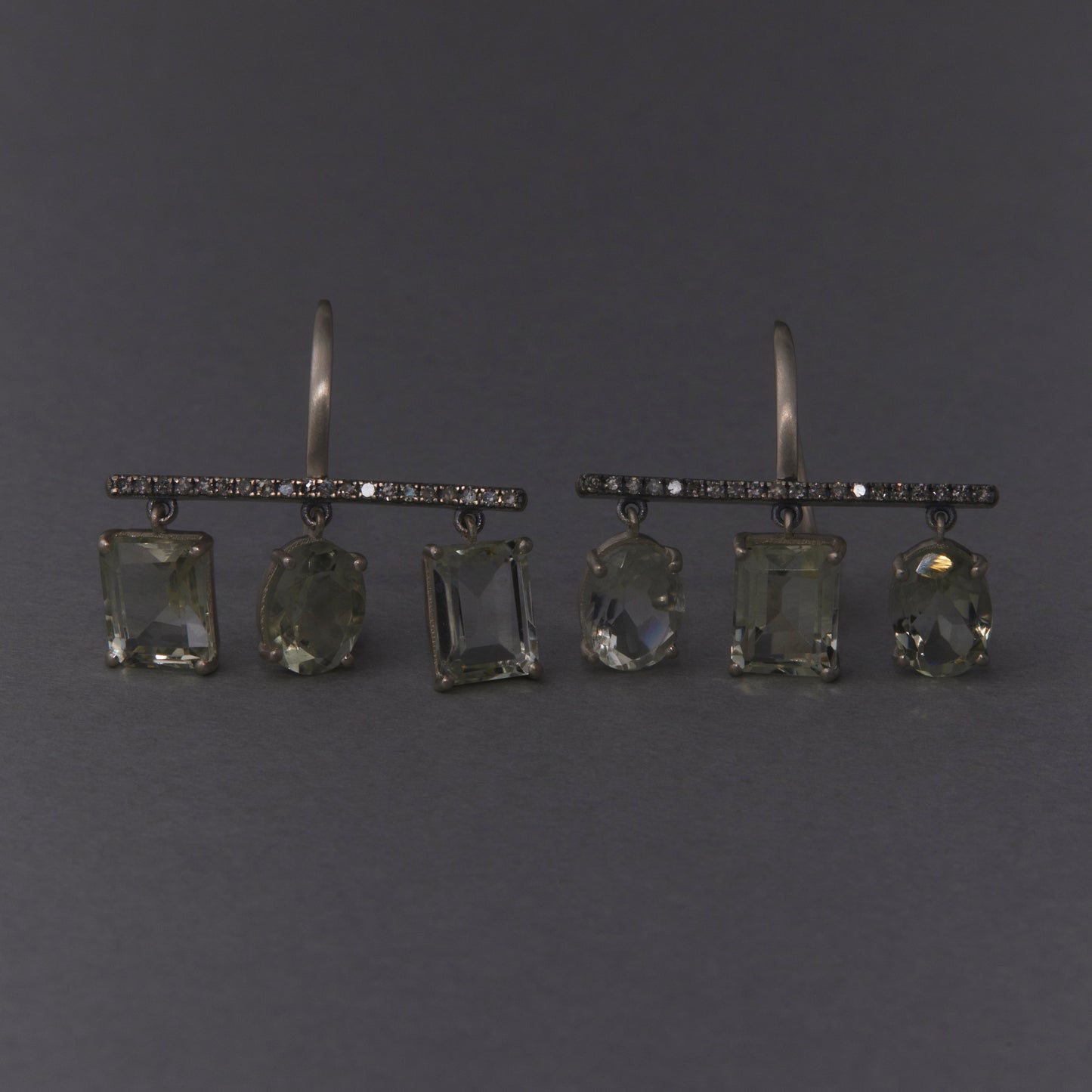 2270 Green Amethyst | Hannah Earring