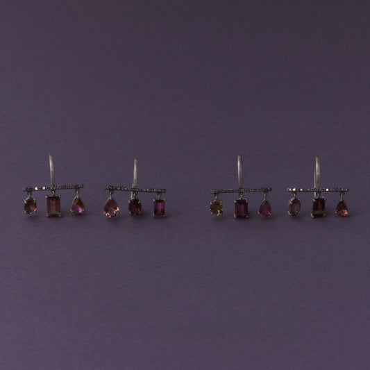 2271 Pink Tourmaline | Hannah Earring