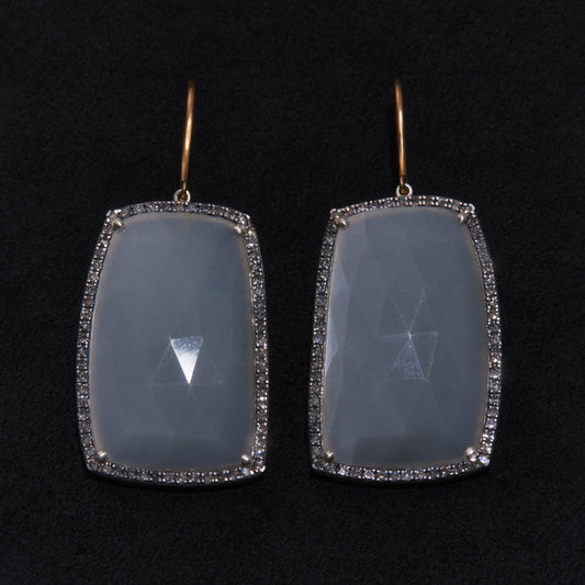2274 Moon Stone | Neha Earrings