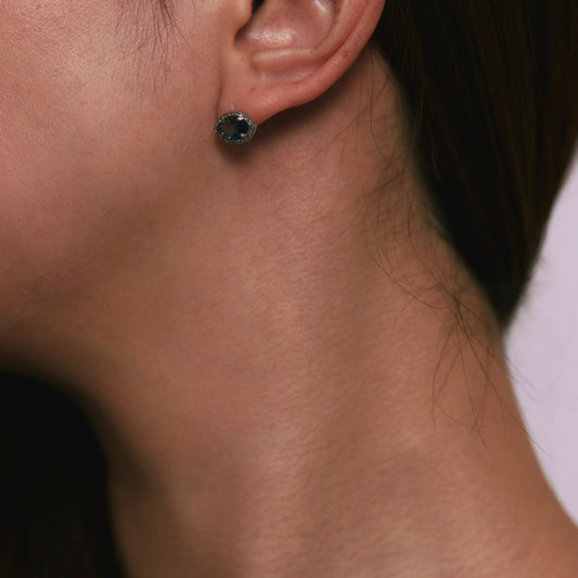 2277 London Blue Topaz | Canan Studs Earrings