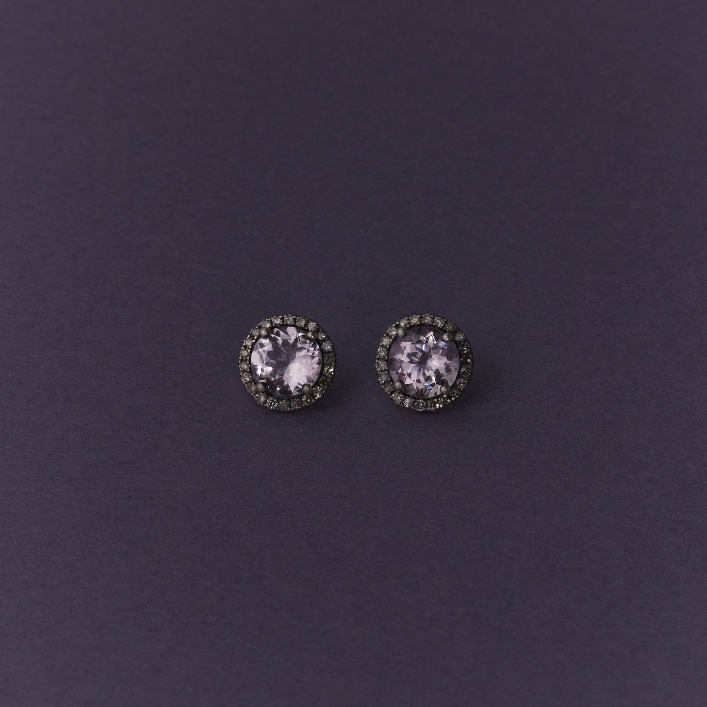 2278 Morganite | Canan Studs Earrings