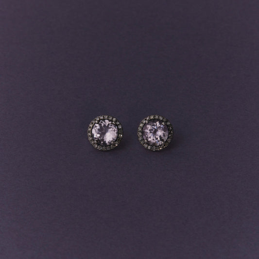 2278 Morganite | Canan Studs Earrings