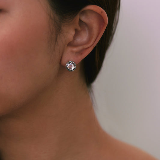 2278 Morganite | Canan Studs Earrings