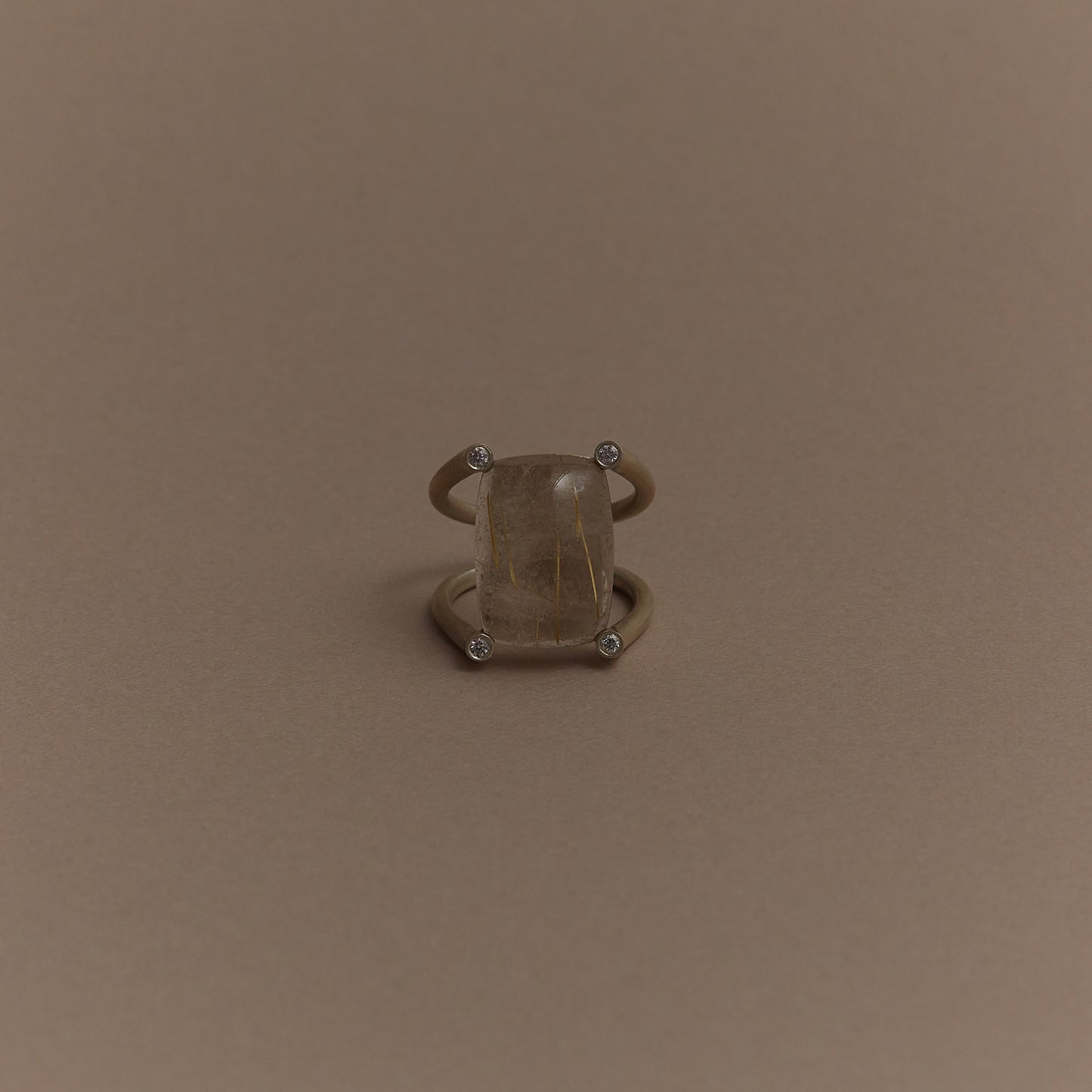 459 Gold Rutilated Quartz | One of a Kind Nini Ring