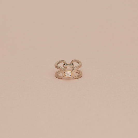 730 White Topaz | Verna Ring