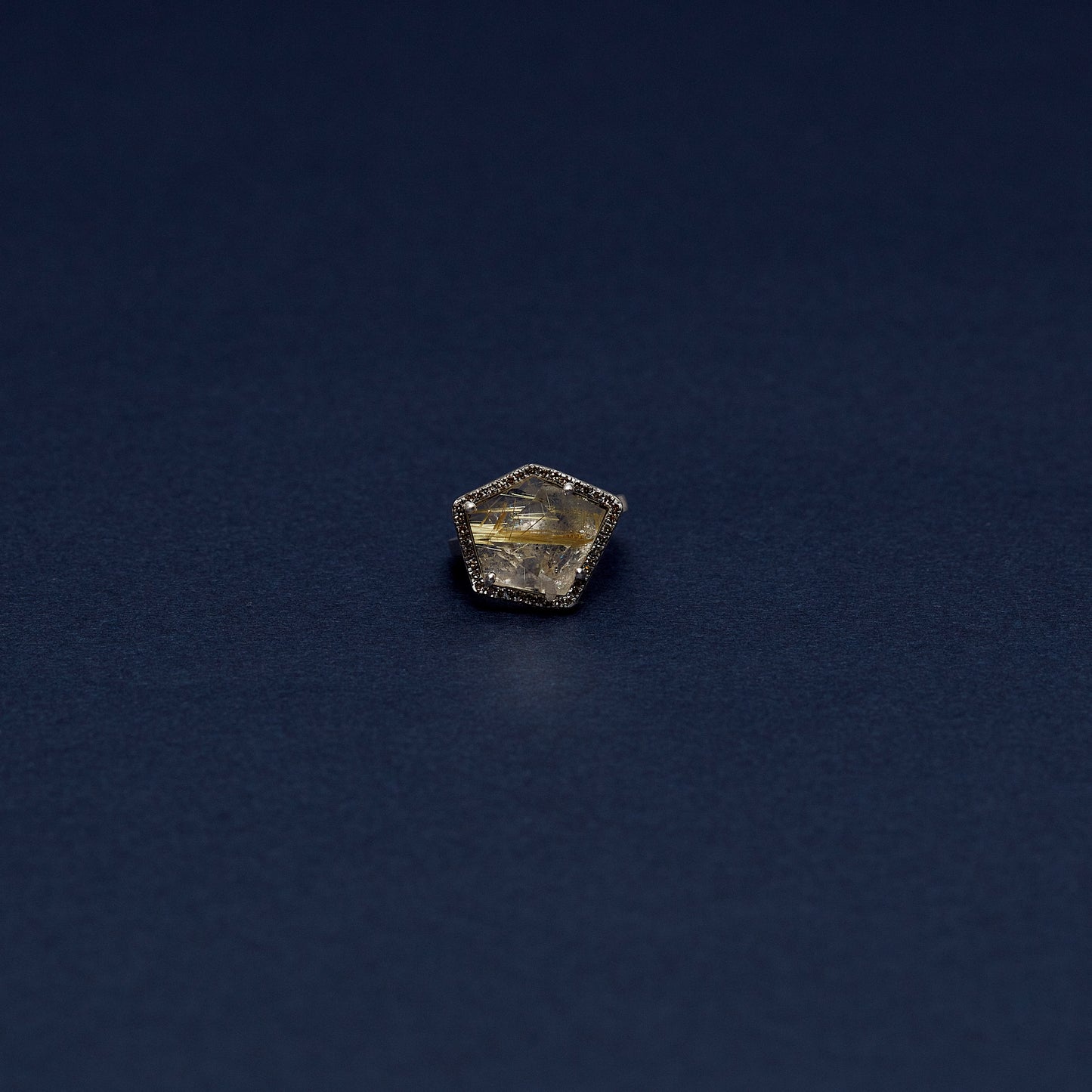 840 Rutilated Quartz | One of a Kind Reni Ring
