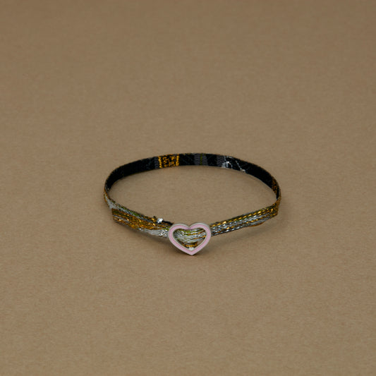 1317 中梅織物 Nishijin Bracelet | 菖蒲