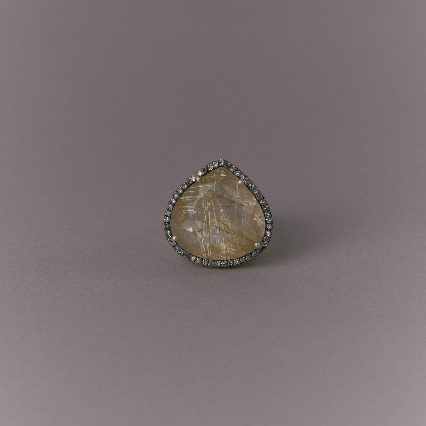 2552 Rutilated Quartz | One of Kind Canan Ring