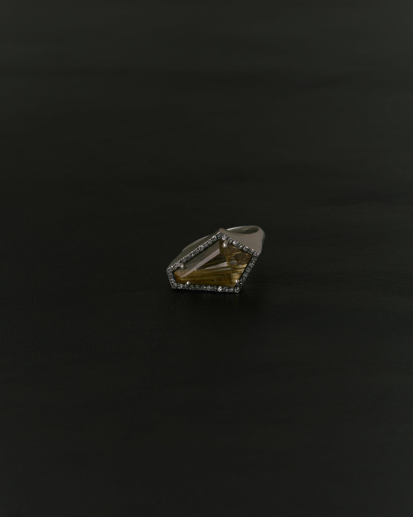 2557 Rutilated Quartz | One of Kind Canan Ring