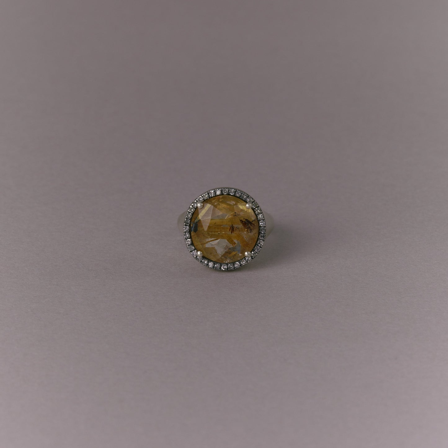 2559 Rutilated Quartz | One of Kind Canan Ring