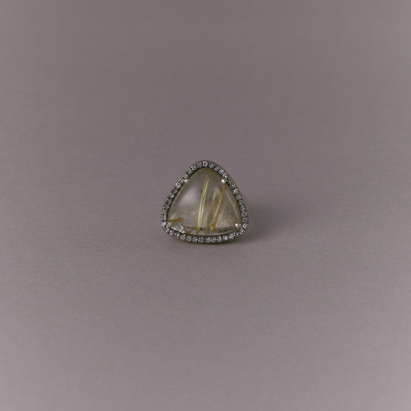 2564 Rutilated Quartz | One of Kind Canan Ring