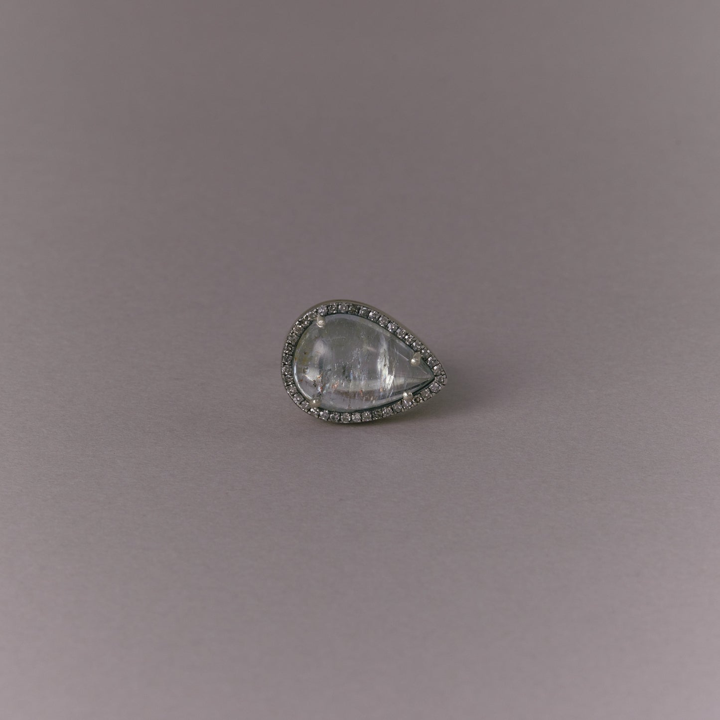 2584 Moss Aquamarine | One of Kind Canan Ring