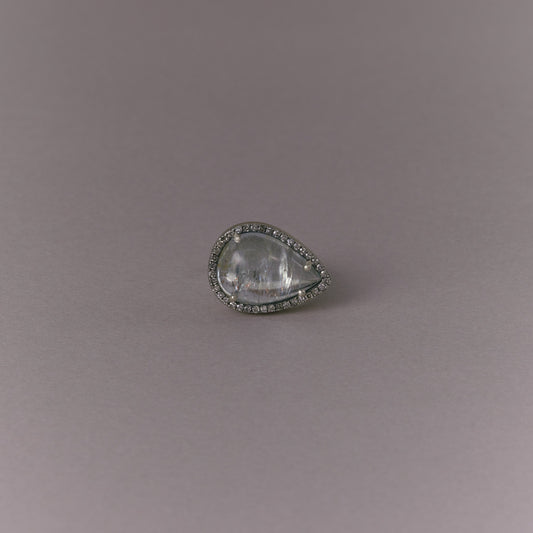 2584 Moss Aquamarine | One of Kind Canan Ring
